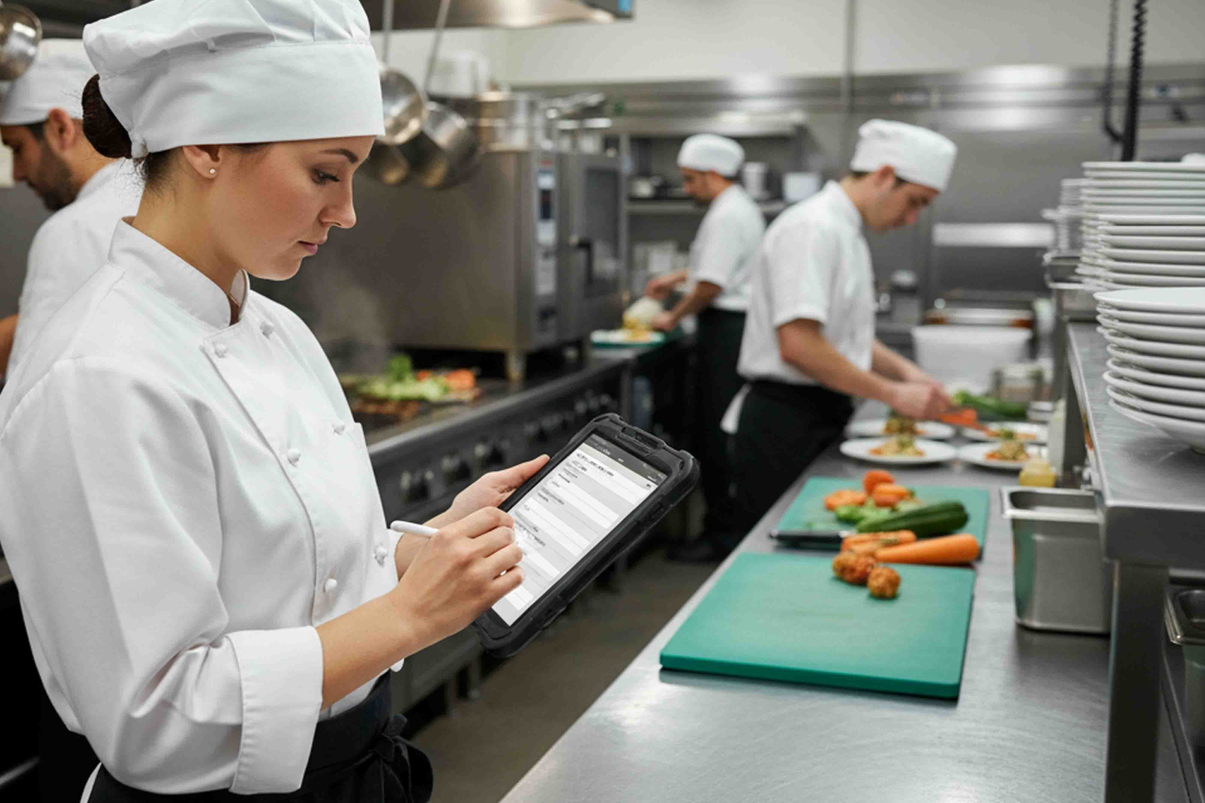 Lebensmittelverschwendung Küche